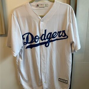 Majestic Corey Seager #5 Dodgers Jersey